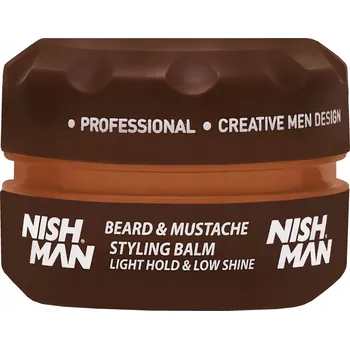 Péče o vousy Vosk Nishman na knír a vousy 100 ml