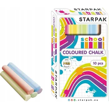 Kusů 10 pastelových KŘÍDA CHODNÍKOVÁ KŘÍDA pro nejmenší děti