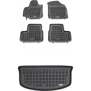 autokoberec Gumová sada autokoberců a rohož do kufru Suzuki Splash 2008-2014 horní