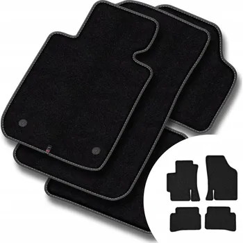 autokoberec Velurové autokoberce Motos 4 ks