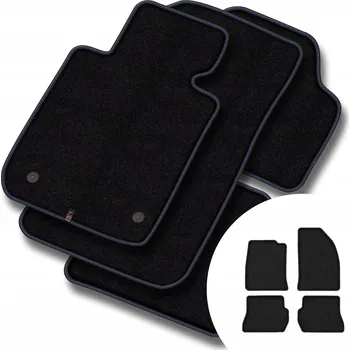 autokoberec Velurové autokoberce Motos 4 ks