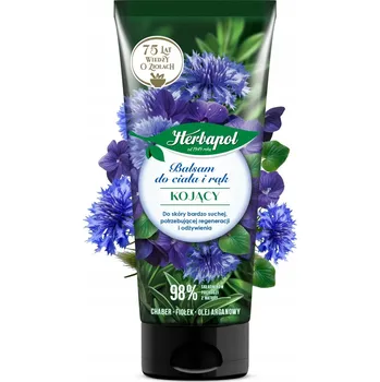 Tělový krém Herbapol Zklidňující balzám na tělo a ruce 200 ml