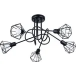 Lustr SOLLUX ARTEMIS 5S černý E14 5x40W bez žárovky SL.1110