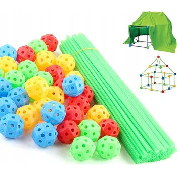 ostatní stavebnice PEVNOST STAVEBNICE JAKO DÁREK PRO DĚTI 175 DÍLKŮ