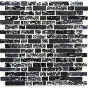 Stavební materiál Mozaika WzorcowniaStudio 29,8 x 30,5 cm černá