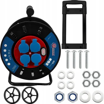 Napájecí kabel Prodlužovací Kabel na bubnu RANGERS 50 m, 4 ks