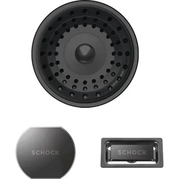 Granitový dřez Části dřezu v provedení Gunmetal brushed, Schock 400051GUB