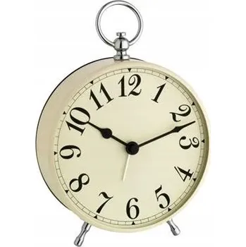 Budík Budík TFA béžový, 12,5 cm