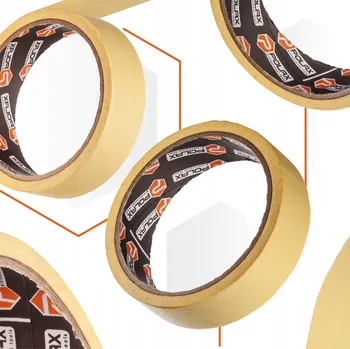 Maskovací malířská papírová páska 38mm x 20m POLAX