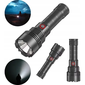 Taktická LED svítilna s vysokým výkonem pro přežití