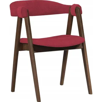 Židle Selsey, červená látka, 1 ks