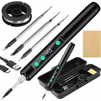 IP kamera LUTOWNICA PRECYZYJNA AKUMULÁTOROVÁ PISTOLOVÁ BEZDRÁTOVÁ SADA 450°C USB-C