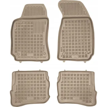 autokoberec Gumové autokoberce béžové Volkswagen Passat B5 1996-2005