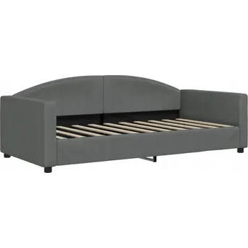 Pohovka Tmavě šedá pohovka s funkcí spaní 212 x 100 x 75 cm