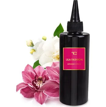 Aroma difuzér LILA FASHION | náhradní náplň do difuzéru FLOW & tyčinky | PARFUMIA® | 200 ml Dedra