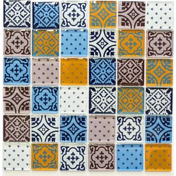 Skleněná mozaika WzorcowniaStudio 30 x 30 cm bílá