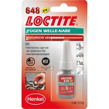 LOCTITE 648 LOCTITE 1804041 5 ml expirace 10/25
