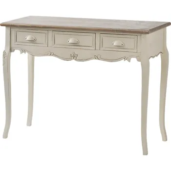 Toaletní stolek Elegantní konzolový stolek se zásuvkami na vysokých nohách do obývacího pokoje nebo ložnice Rimini - Livin Hill 110x78 cm