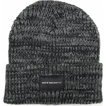 Čepice Sticky Baits Zimní čepice Black Fleck Beanie