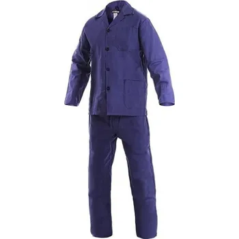 Gastro oděv CXS Pánská prodloužená pracovní souprava modrá JARDA výprodej Velikost: 56, Barva: modrá
