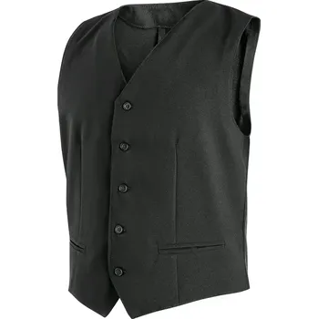 Gastro oděv CXS Pánská vesta pro číšníky Velikost: 56, Barva: černá