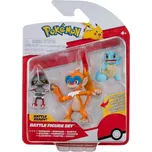 Pokémon Battle Figure Set 3-Pack - Pawniard, Monferno, Squirtle