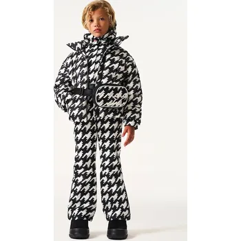 dívčí zimní kombinéza Dětská lyžařská kombinéza Perfect Moment star suit one piece K6000064 černá 99X, vel. 146-152