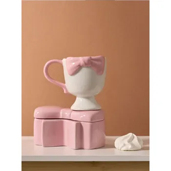 Sinsay - Dolomitový hrnek s mašlí - vícebarevná - 017II-MLC - 017II-MLC-ONE