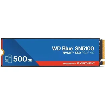 Ukládání dat Western Digital WDS500G5B0E Úložná paměť