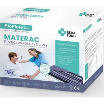 Matrace Matrace proti proleženinám pneumatické komory 17 komor s bezpečnostním ventilem CPR