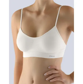 Podprsenka Top s úzkými ramínky - tělová - L/XL