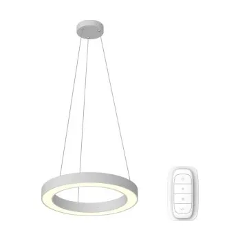 Dekorativní svítidlo LED stropní svítidlo IMMAX 07091L Pastel, 52W, bílé - A IMMAX
