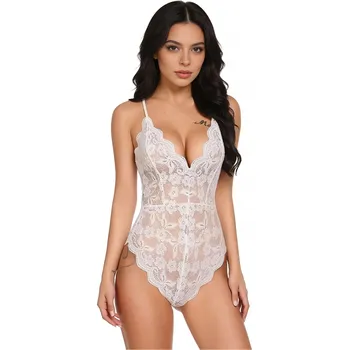 Souprava dámského spodního prádla Medvídárek Krajkové body H150 - bílá Velikost: M