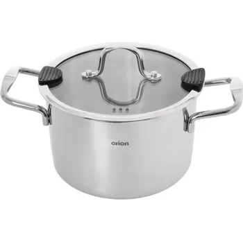 Hrnec ORION Kastrol nerez VENICE 2,3 l poklice sklo