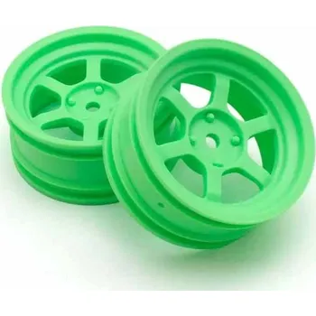 RC náhradní díl Kyosho 1:10 Fazer FZD2 Rays TE37V Wheel Offset 5mm (2) Green - expresní doprava