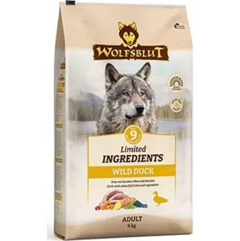 Krmivo pro psa Wolfsblut Dog Adult Limited Ingred. Wild Duck 9kg