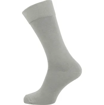 Pánské ponožky Světle šedé pánské ponožky s prodlouženou výškou 43 - 46