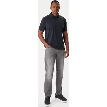 Pánská košile KARL LAGERFELD Polokošile 745071 561251 Tmavomodrá Regular Fit XXL