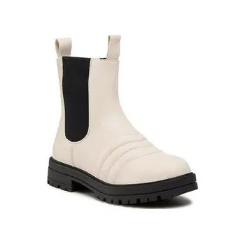 Dámská obuv Polokozačky DeeZee CS2922-12 Béžová 36