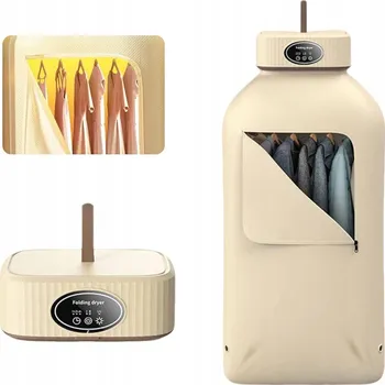 Sušák na prádlo SUŠÁK NA PRÁDLO RYCHLÁ PŘENOSNÁ 600W MULTIFUNKČNÍ INTELIGENTNÍ