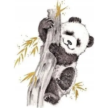 Obraz Přání Swarovski čtverec Narozeniny 3 muffiny