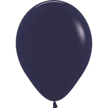 Balónek Latexové balónky pastelové modré navy blue, 30 cm, 50 ks