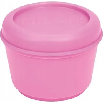 Svačinový box SVAČINOVÝ BOX PRO DÍVKU, OBJEM 0,25L, SUNSET RŮŽOVÝ MILAN, ODOLNÝ