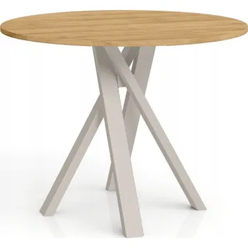 Jídelní stůl Stůl kulatý Heydoo 100 x 100 x 76 cm kašmír