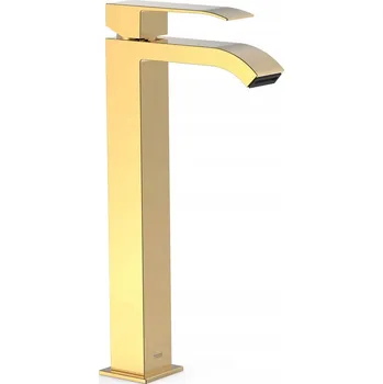 Vodovodní baterie Stojánková umyvadlová baterie Tres zlatá