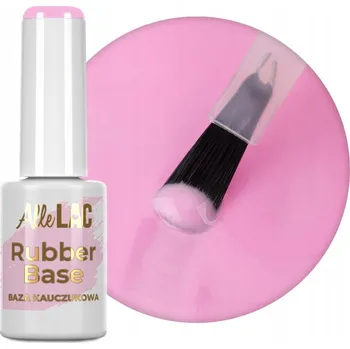 Lak na nehty Hybridní báze na nehty ALLELAC 7g Kaučuková Rubber Base Sweaty Č.3