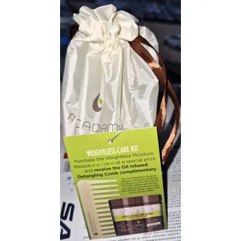 Vlasová regenerace Macadamia Profesionální opravná maska na vlasy