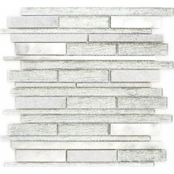 Mozaika WzorcowniaStudio 29,8 x 31 cm bílá