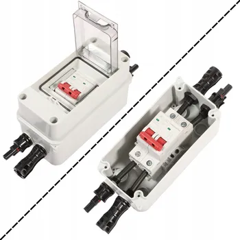 Bezpečnostní kamera WYŁĄCZNIK DC AC 16A W OBUDOWIE IP65 PRO FOTOVOLTAIKU