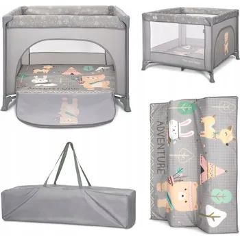 Dětská postýlka Cestovní postýlka pro děti ohrádka velká skládací cestovní Lorelli Play